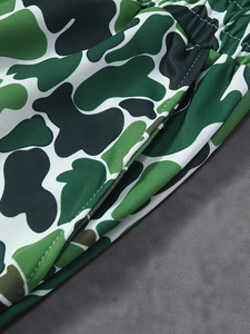 Men Urban Summer Fashion T Shirt and Shorts <b>Set</b> Breathable Cotton Casual Streetwear Two Piece Sportswear Clothing - Product Image 4