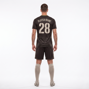 Ensemble de maillots de football personnalisés pour hommes - 100% polyester, séchage rapide, tricot interlock, sublimation, motif imprimé, entraînement en club, OEM - Product Image 2