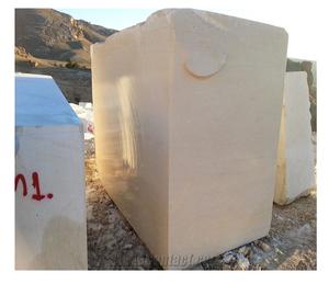 Bloc de pierre calcaire clair Mocha, pierre naturelle crème, grand bloc brut pour la construction, le revêtement, le revêtement de sol et l'aménagement paysager - Product Image 2