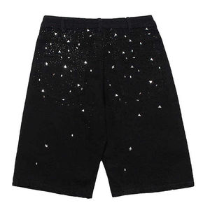 Shorts de Mezclilla para Hombre con Pedrería de la Mejor Calidad, Marca Kivotech, Gran Venta, Última Tendencia, Hechos en Pakistán - Product Image 5