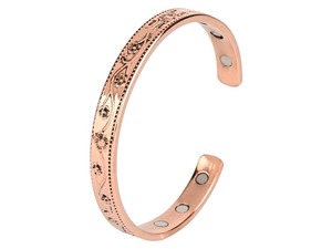 Pulsera de Cobre Martillado Hecha a Mano, Creaciones Antiguas, Joyería Ayurvédica de Lujo, Personalización con Logotipo, Regalo de Acción de Gracias - Product Image 6