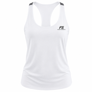 Custom Women Racerback Tank <b>Top</b> Breathable Quick Dry Yoga Gym Vest Athletic Sleeveless Fitness Sports Shirt White Tank <b>Tops</b> - Product Image 1