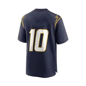 Maillot de football américain de haute qualité, personnalisé OEM, 100 % polyester, maille respirante poly/spandex, protection UV, pour hommes, modèle global - Product Image 2