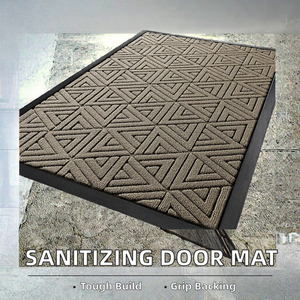 Alfombrillas antideslizantes modernas geométricas de polipropileno para el hogar, alfombra para sala de estar - Product Image 3