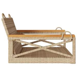 Banc balançoire de patio beige - Product Image 5