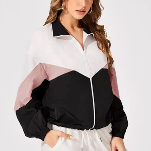 <b>Women</b> Hooded Windbreaker Coat <b>Lightweight</b> Outdoor Sports <b>Jacket</b> Breathable Zip Front Casual Daily Wear Protective - Product Image 1