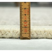 Tapis en laine/soie noué à la main, durable et luxueux, pour zones d'hôtels à fort trafic, usage hôtelier de luxe, antidérapant, lavable, extra épais