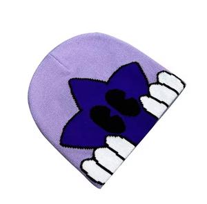 Bonnet Jacquard Unisexe Hiver Extérieur Réglable Décontracté 100% Acrylique Tricoté pour Enfants - Product Image 6