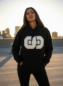 Custom 500GSM Heavyweight Puff Print Hoodie Women Oversized Cropped Boxy Acid Wash Thick Fleece Embossed Pullover Sweatshirt OEM - Product Image 5