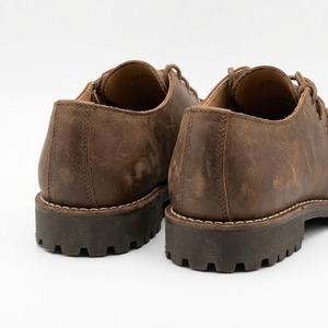STALWART IMPEX Zapatos de Hombre Marrones de Cuero Genuino con Punta, Impermeables, Ligeros, con Cordones, Suela de Goma Antideslizante, Casuales - Product Image 3