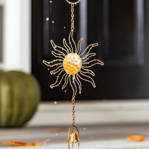 Chaîne de pluie décorative moderne en métal pour la décoration des patios et des toits - Product Image 1