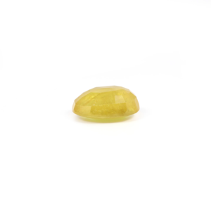 7 Carat Oval Cut Premium Yellow Sapphire Loose Gemstone for Fine Jewelry - Product Image 3
