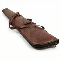 Housses de chasse en cuir de couleur unie, design simple, haute qualité, prix de gros, en vente