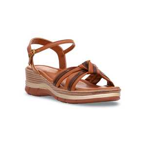 Sandalia Tacón Formal Marrón PU0143 - Product Image 2