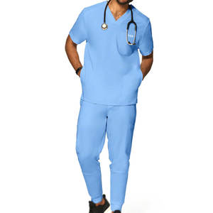 Tenue médicale personnalisable à faible MOQ, couleur et design sur mesure, pour hommes – Nouveaux modèles unis les plus vendus - Product Image 1