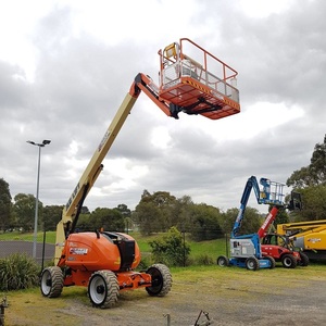 MORN Manual 20m Trailer Mounted Cherry Picker <b>Towable</b> Boom Lift Aerial Work Platform with 3-Year Warranty - Product Image 4