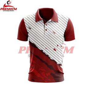 Camisetas Polo Sublimadas a la Moda para Hombre, Logotipo Bordado Personalizado al por Mayor, Camiseta Polo Sublimada de Manga Corta con Patrón Sólido - Product Image 5