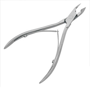 Professional Stainless Steel Sharp Blade Tissue Nail Nipper with Half Gold Color Coating for Eco Vantage Finger and Pedicure Use - Product Image 6