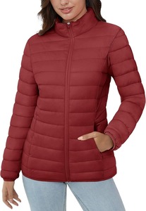 Custom Puffer <b>Jacket</b> Women's Cheap Price Men High Quality Puffer Down <b>Jackets</b> 100% Polyester Lightweight Down Coat for Women's - Product Image 4