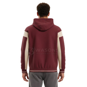 เสื้อฮู้ดแขนยาวผ้าฝ้าย 100% สีพื้น สำหรับออกกำลังกาย วิ่ง และสวมใส่ทุกวัน สตรีทแวร์ ดีไซน์ใหม่ วางจำหน่ายแล้ว - Product Image 6