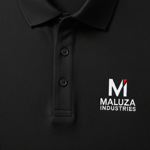 Heavy Fabric Men Polo Shirt 240gsm Pique Cotton Custom Logo Embroidery High End Business Uniform Polo Shirts For Men - Product Image 4