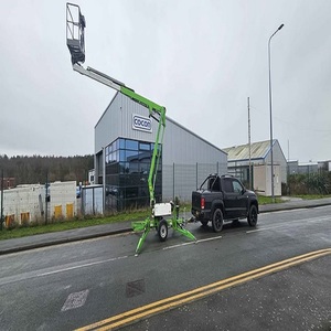 รถยกแบบ Telescopic Towable Boom Lifts พร้อมอุปกรณ์ Order Picker และ Cherry Picker ขนาด 18 ม. 26 ม. 30 ม. สำหรับขาย - Product Image 1
