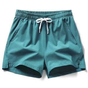 Wholesale Men Two <b>Layer</b> Athletic Shorts Pocket Gym Workout Shorts Supplier Active Lifestyle Casual Athletic Shorts - Product Image 5