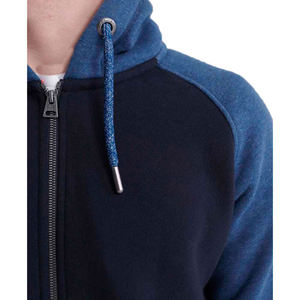 Sweat-shirt à capuche zippé en coton pour homme, doux, respirant, avec fermeture éclair intégrale, capuche réglable, décontracté, pour tous les jours - Product Image 4