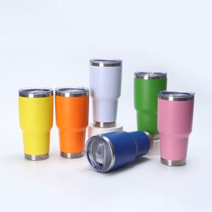 USA Warehouse Custom Logo Leak Proof 30 oz Powder Coating Car Tumbler <b>18</b>/8 Stainless Steel Wine Beer Travel Cofffe Mug Gifts - Product Image 4