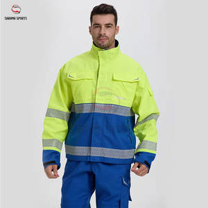 Pantalon de travail personnalisé avec logo, multi-poches, imperméable, haute visibilité, réfléchissant, de sécurité et de protection - Product Image 3
