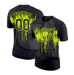 เสื้อฟุตบอลอเมริกันชาย คอวี แขนสั้น ผ้าโพลีเอสเตอร์ 100% ระบายอากาศ แห้งเร็ว ซับเหงื่อ ลดราคาพิเศษ - Product Image 2