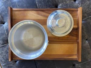 ถังน้ำแข็งเงินดีไซน์เนอร์แบบตอกลาย สำหรับแช่ค็อกเทล ของขวัญสำหรับโอกาสพิเศษ บาร์ที่บ้าน โรงแรม คลับ และงานปาร์ตี้ - Product Image 3