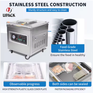 Máquina de Envasado al Vacío Automática Eléctrica de Sobremesa DZ-260 de Una Cámara con Barra de Sellado Individual para Bebidas y Alimentos (FMCG) - Product Image 5