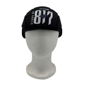 Casque de football américain respirant en PU avec fermeture à pression réglable pour adultes - Protection douce pour la tête 7x7 - Product Image 1