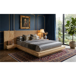 Modern king size <b>bed</b> <b>set</b> Wooden bedroom furniture <b>set</b> 12 month warranty <b>bed</b> King size bedroom <b>set</b> - Product Image 3