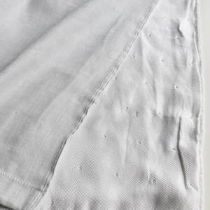 HIORIE JCG004 Tela de gasa fresca gris claro de fabricación japonesa 200cm * 140cm Manta de polietileno y algodón - Product Image 6