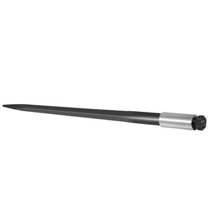 Punta per balle di fieno da 39 pollici, capacità 3600 libbre, attacco rapido, per balle quadrate, punta da 1 3/4 pollici, nera, accessori per macchine edili - Product Image 1