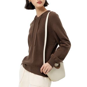 New Arrival Unique Style <b>Women's</b> Hoodie Polyester Cotton <b>Fleece</b> Breathable Street Wear Solid <b>Pattern</b> for Winter Casual Wear - Product Image 3