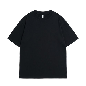 เสื้อยืดแขนสั้นผู้ชาย ผ้าฝ้าย 100% สีพื้น เรียบง่าย ระบายอากาศได้ดี ไม่เป็นขุย น้ำหนัก 300 กรัม เป็นมิตรต่อสิ่งแวดล้อม - Product Image 4