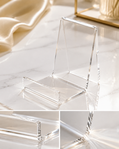 Wholesale Modern Clear Acrylic Customized for Display <b>Stand</b> for Purses Bags Wallets & Books in Retail/Boutique Environments - Product Image 4