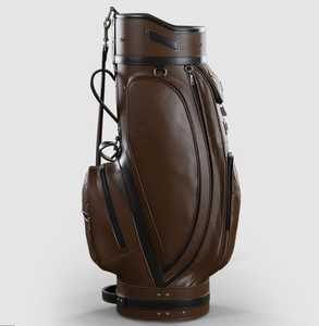 กระเป๋ากอล์ฟหนังแท้สั่งทำแบรนด์ของคุณเอง ดีไซน์หรูหรา น้ำหนักเบา ราคาถูก - Product Image 5