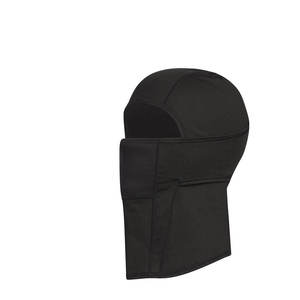 Vente en gros de balaclavas de haute qualité avec logo personnalisé imprimé, balaclava à un trou pour le cyclisme en plein air, couleur noire unie, unisexe - Product Image 1