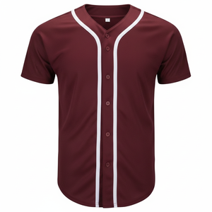 Maillot de baseball imprimé de qualité supérieure, très confortable, 100 % polyester, unisexe adulte, antibactérien, très demandé. - Product Image 3