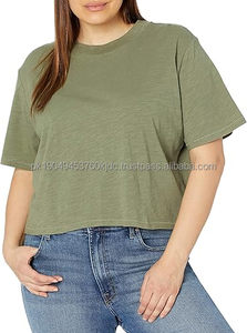 The Drop Sydney Camiseta de manga corta con cuello redondo para mujer - Product Image 4