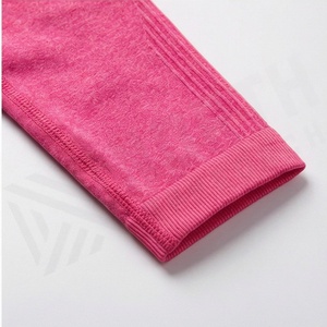 Conjunto de Yoga para Mujer con MOQ Bajo, Color Sólido Personalizado, Último Diseño, Ropa Deportiva para Gimnasio, Ropa de Entrenamiento al por Mayor - Product Image 6