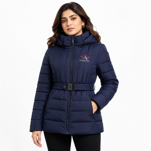 Veste matelassée pour femme de qualité supérieure, doublure confortable, motifs personnalisés, flexible, légère, isolée, avec tissu durable - Product Image 1