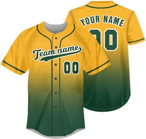 Maillot de baseball personnalisé de qualité supérieure pour hommes, court, 100 % polyester, séchage rapide, ajusté, best-seller, OEM - Product Image 1