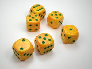Dados de Resina de Lujo Estándar de 16 mm, Dados de 6 Caras con Puntos D6 para Juegos de Mesa, RPG, Casino, Educación, 500 Unidades - Product Image 4