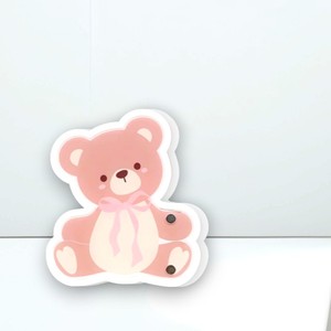 Herramientas Magnéticas para Extensiones de Pestañas de Acrílico con Diseño de Corazón y Flor de Oso Coquette, Color Personalizado - Product Image 5