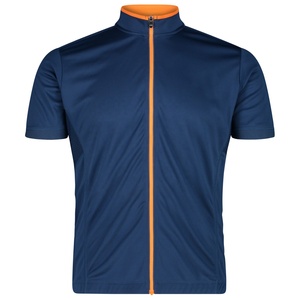 Maillot de cyclisme unisexe personnalisé avec fermeture éclair intégrale, manches courtes, séchage rapide, respirant, 100% polyester, impression numérique - Product Image 3